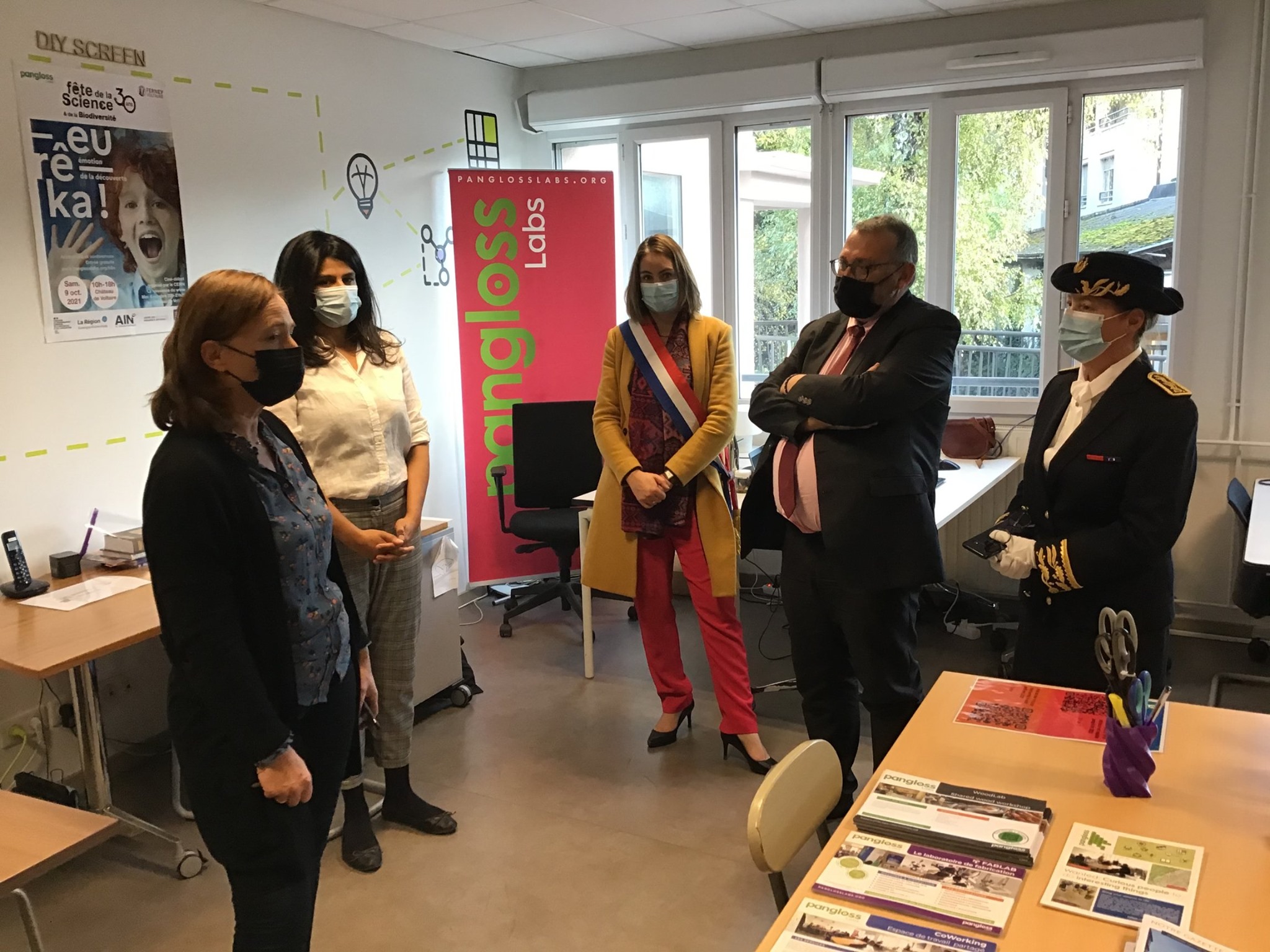 Visit from Joêl Giraud, Minister of State